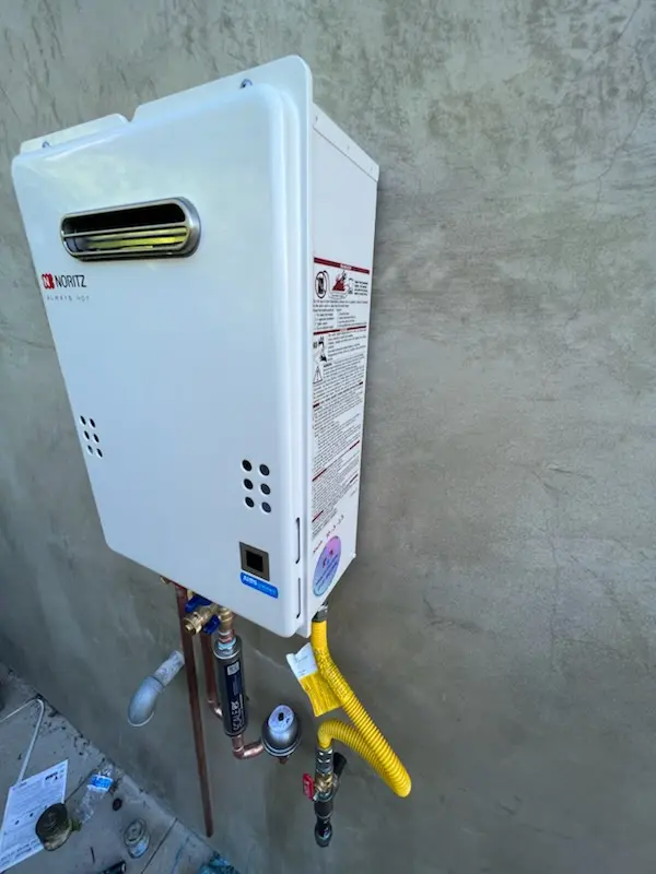 Tankless water heater installation for Homans Corner homes